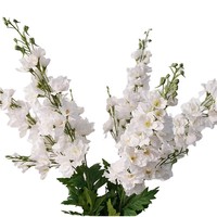 Bunga Delphinium Besar Baru, Bunga Sutra Buatan, Dekorasi Pernikahan, Ruang Tamu, Hotel, Simulasi Timbul