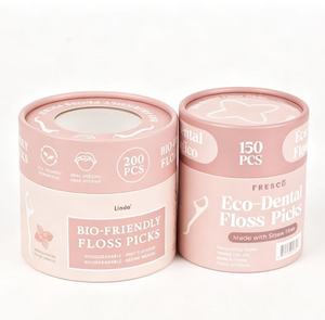 Tube en papier cylindrique rond biodégradable avec fenêtre, personnalisable avec logo, de qualité alimentaire, pour l'emballage de thé, de café et de cadeaux - Product Image 3