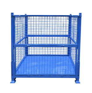 Verniciato <span class=keywords><strong>a</strong></span> polvere Storage Container Piedini In Acciaio Box Pallet - Product Image 1