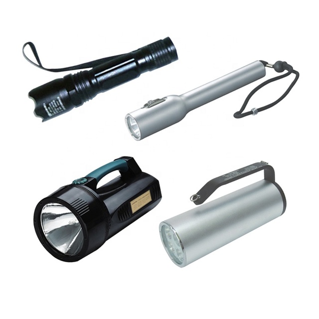 Explosion Proof Mobile Lighting Flashlight Intensity Torch Portable Searchlight Movable Floodlight Headlight Vehicle Work Lamp