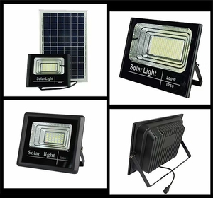 Usine directe IP67 lumière d'inondation solaire étanche extérieure lumière de projecteur solaire 25w 40w 60w 100w <span class=keywords><strong>200w</strong></span> avec capteur de mouvement - Product Image 3