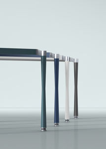 Poste de travail ouvert composable modulaire moderne Table de direction Mobilier de bureau simple et durable avec placage de bois - Product Image 5