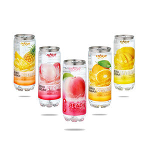 Kualitas Terbaik grosir 330ml bebas gula buah rasa minuman karbonasi hotseling dunia melayani sampel gratis - Product Image 1
