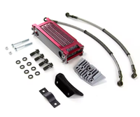 Kit de refroidisseur d'huile moteur universel pour motos et VTT - Compatible avec les modèles de 50 cm³ à 140 cm³, y compris Monkey, DAX