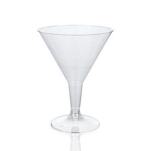 <span class=keywords><strong>Copas</strong></span> <span class=keywords><strong>de</strong></span> <span class=keywords><strong>Martini</strong></span> <span class=keywords><strong>de</strong></span> vino <span class=keywords><strong>de</strong></span> plástico transparente, tazas <span class=keywords><strong>de</strong></span> cóctel <span class=keywords><strong>de</strong></span> postre desechables, grado alimenticio, PS y PET para bodas, fiestas y picnics - Product Image 2
