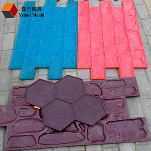Molde de hormigón de silicona para fundición de suelo decorativo - Product Image 4