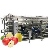 Concentré de purée de pommes industriel de haute qualité extracteur de concentré de vin presse machine de traitement ligne de production de jus d'orange
