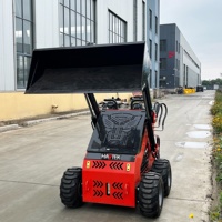 Chargeuse compacte à prix d'usine, faible consommation de carburant, facile à utiliser
