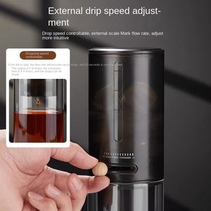 เหยือก<span class=keywords><strong>กาแฟ</strong></span>แก้วแบบหยดน้ำ ปรับระดับได้ ใช้ภายนอกบ้าน <span class=keywords><strong>ชง</strong></span><span class=keywords><strong>กาแฟ</strong></span>เย็นแบบพกพา - Product Image 3