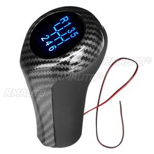 ידית העברת הילוכים LED <span class=keywords><strong>5</strong></span>/6 מהירויות עם תאורה אחורית LED ABS ידית ידית ידית הילוכים עבור BMW E46 E90 E91 E92 X1 X3 X5 - Product Image 5