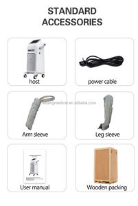 Pressione dell'onda d'aria drenaggio linfatico terapia sottovuoto pressoterapia i muscoli della macchina rilassano il massaggio del corpo del braccio della gamba - Product Image 6
