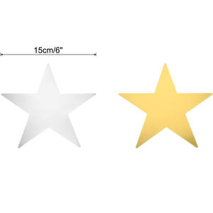 Accesorios Fotográficos Golden Star para Cumpleaños y Festividades, Decoraciones Navideñas DIY - Product Image 3