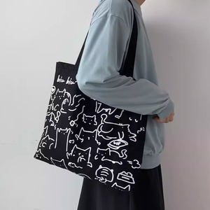 Chất Lượng Cao Của Phụ Nữ Thời Trang Cotton Shoulder Tote Bag Với Dây Kéo Đóng Cửa Biểu Tượng Tùy Chỉnh Quảng Cáo Vải Mua Sắm Túi - Product Image 3