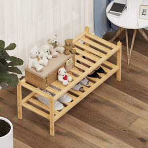 Bicheng Bamboo <b>Shoe</b> <b>Rack</b> Multi-Story Stackable Freestanding Entryway <b>Storage</b> Cabinet - Product Image 2