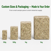 Plantes de substrat pour reptiles en gros à prix réduit, brique sèche compressée à fibres longues 100g 500g 1kg, mousse de sphagnum