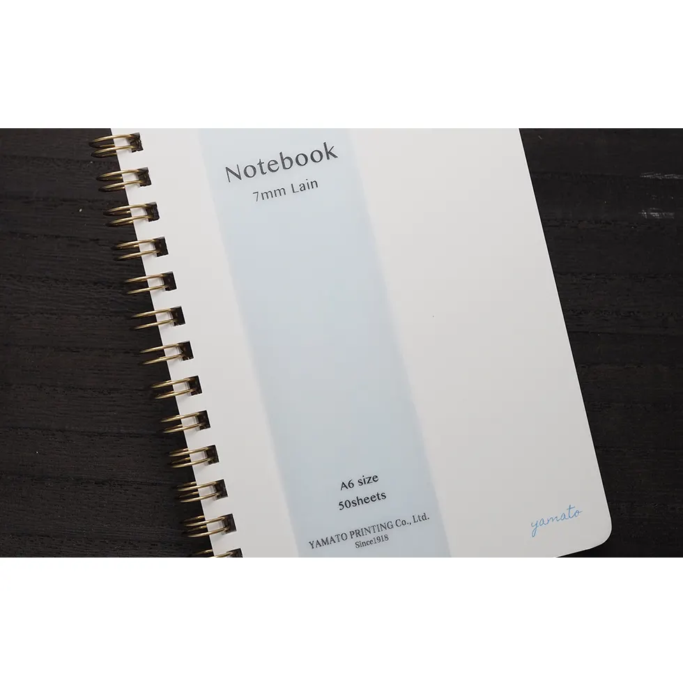 Wholesale High Quality Plain Blank Sprial Customized Notebook