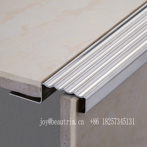 Phong Cách Hiện Đại Kim Loại Gạch Ngói Hồ Sơ Sàn Và Cạnh Trang Trí Ningbo Beautrim <span class=keywords><strong>Tile</strong></span> <span class=keywords><strong>Trim</strong></span> Nhôm SS304 Brass Hộp Mẫu - Product Image 4