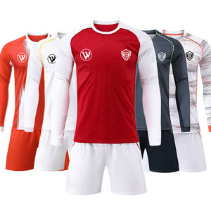 Camiseta de Fútbol Personalizada con Impresión por Sublimación Digital, 100% Poliéster, Manga Larga, Conjunto de Camiseta de Fútbol, Servicio OEM - Product Image 6