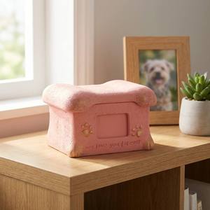 Toptan Melek Kremasyon Tabut Kutusu Çevre Dostu Su Geçirmez Portland Çimentolu Köpek Kedi Yavru Kedi Anıt Kutusu - Product Image 1