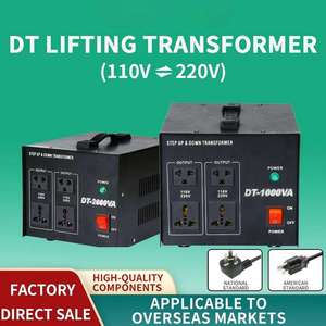 Однофазный тороидальный автотрансформатор DT-3000W, преобразователь напряжения 110В-240В, повышающий/понижающий, 50/60Гц - Product Image 3