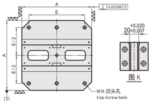 Bp13 loạt <span class=keywords><strong>MC</strong></span> hai mặt cơ sở thay thế máy công cụ phụ kiện - Product Image 3
