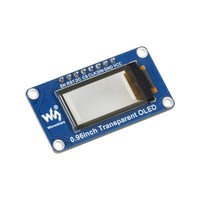 Modul Layar OLED Transparan 0,96 inci, Resolusi 128 * 64, Antarmuka SPI/I2C, IC Driver SSD1312