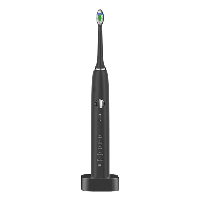 थोक इलेक्ट्रिक टूथब्रश निर्माता पर्सनल केयर स्मार्ट टाइमर वायरलेस ध्वनि कंपन टूथब्रश