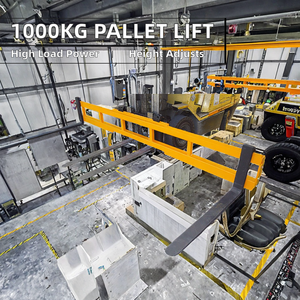 1000Kg Handmatige Palletstapelaar Met 1500-3000Mm Hoogte Thuisgebruik Handhydraulische Heftruck Pallettruck Nieuwe Staat Lagers Tandwielen - Product Image 2