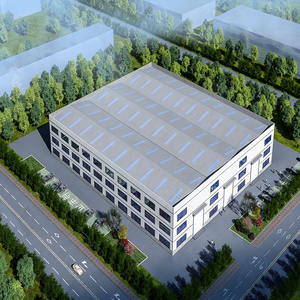 Meilleure structure en acier préfabriquée de haute qualité et durable pour atelier industriel, bâtiment <span class=keywords><strong>d</strong></span>'entrepôt en acier au carbone Q355, marque Hongda - Product Image 4