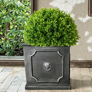 Vasos de Flores de Fibra de Argila Luxuosos e Ecológicos para Jardim ao Ar Livre, Novo Modelo Lionhead Europa - Product Image 4