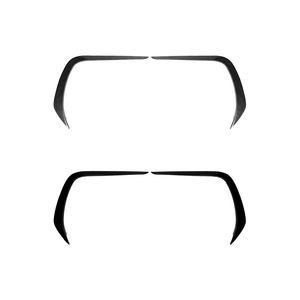 Front Bumper Air Vent <b>Decals</b> Piano Black Carbon Fiber Texture ABS Adhesive <b>Car</b> Stickers for Subaru BRZ 2021+ - Product Image 5