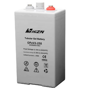 <span class=keywords><strong>2V</strong></span> <span class=keywords><strong>300Ah</strong></span> ディープサイクル OPZV 密閉型ゲルバッテリー 太陽光発電/通信バックアップ用 - Product Image 1