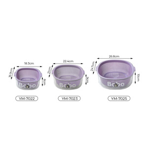 Bobo Double Layer Vegetable Washing Basin Strainer <b>Basket</b> Kitchen Fruit Plate 18.3cm 22.4cm 26.8cm - Product Image 1