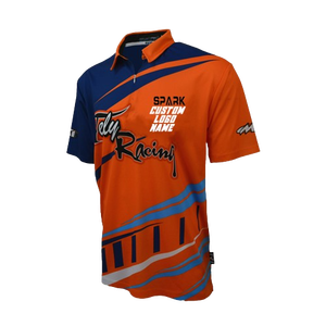 Camicie da Pit Crew a tinta piena sublimata personalizzate per <span class=keywords><strong>Polo</strong></span> da corsa per <span class=keywords><strong>moto</strong></span> e Auto <span class=keywords><strong>Polo</strong></span> da corsa con tasche per RacingTeam - Product Image 2