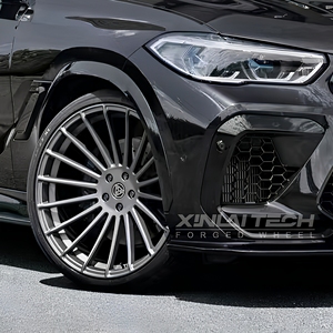 ล้อแม็กซ์ XINLAI รุ่นใหม่ ขอบฟอร์จสีดำ ขนาด 18-21 นิ้ว 5x112/120 น้ำหนักเบา แบบโมโนบล็อก สำหรับ M3/M4 G80 Audi RS5 รับประกัน 5 ปี - Product Image 2