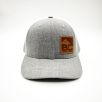 Casquette de cyclisme OEM haute qualité personnalisée à 6 panneaux avec visière pré-courbée, logo brodé, en tissu éponge et maille, style Y2K 112