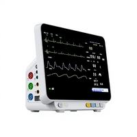 Moniteur vétérinaire pour chiens/chats/lapins, surveillance de l'oxygène sanguin, de la pression artérielle et de l'ECG, écran tactile portable, classe II AC