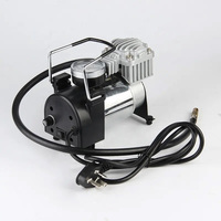 Double Cylinder Tyre Inflator Portable Electric Air Pump DC 12V Bike Car Air Compressor Tire Inflator Tire Repair Tools
