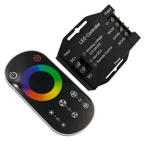 Feican RGB LED Touch Controller for Light Strip Full Touch 8 keys RF Remote DC12V RGB Touch Control