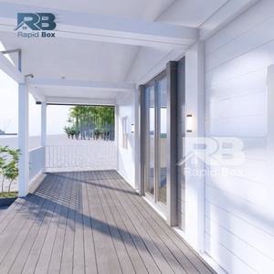 บ้านสำเร็จรูปแบบตู้คอนเทนเนอร์ขนาด 20 ฟุต รุ่น Rapid <span class=keywords><strong>Box</strong></span> <span class=keywords><strong>2</strong></span> ห้องนอน <span class=keywords><strong>3</strong></span> ห้องนั่งเล่น หรูหรา พกพาได้ ขยายได้ - Product Image 6