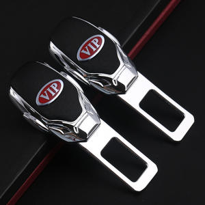 यूनिवर्सल जस्ता मिश्र धातु कार सीट बेल्ट भरनेवाला प्लग क्लिप बकसुआ कार सुरक्षा सीट बेल्ट लगा लो के साथ सभी कार लोगो - Product Image 1