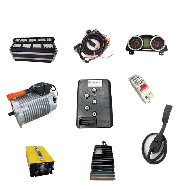 SHINEGLE 96v 15kw 20hp Ac Motor Controller Gearbox Beetle Electric Conversion Kit for ATV UTV Boat