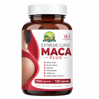 Capsules de Vitamine Maca Plus pour le Rehaussement et l'Augmentation des Fesses, des Cuisses et des Hanches, Raffermissant et Améliorant les Courbes, Effet BBL