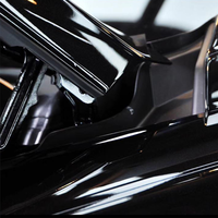 Film de protection TPU PPF artisanal 7,5 mil, qualité supérieure, super hydrophobe, super brillant, noir changeant de couleur, anti-rayures, prix usine