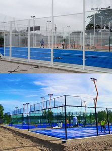 Factory Sale Sports Court <strong>Padel</strong> Tennis Court High Quality Panoramic Padle Court - Product Image 2