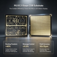 Certifications IPC, dispositif médical haute densité, carte de circuit imprimé HDI à 6 couches et 2 étapes, PCBA ENIG pour l'endoscopie et l'imagerie par ultrasons