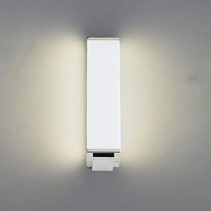 COMBO Modern Wall Lamp LED Stainless Steel <b>White</b> Rectangular <b>Shade</b> 3500K Warm <b>White</b> AC 220V Wall-Mounted Living Room <b>Light</b> - Product Image 6