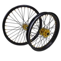 Ensemble de roues Supermoto KYZ Sur-Ron Light Bee 19/16 pouces, jantes en alliage d'aluminium anodisé CNC, Talaria Ultra Bee, moto électrique tout-terrain