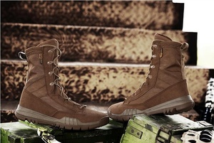 Da Trekking leggero SFB Marrone Combattimento Bota Stivali Militari All'aperto Calzature - Product Image 5