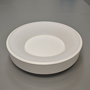 Boîtier en bois 24W LED <span class=keywords><strong>Plafonnier</strong></span> 3CCT Couleur modifiable avec corps en fer mais motif en bois Peinture 30cm 40cm 50cm 60cm - Product Image 4